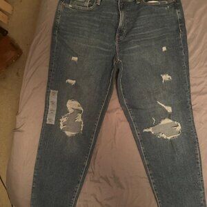 Old Navy High Rise OG Straight Ankle Jeans size 14
